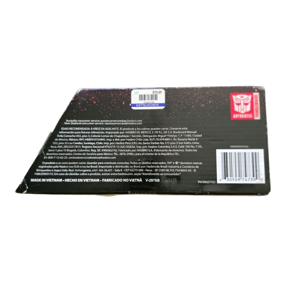 Hasbro Transformers Siege Shockwave Figure in Blue and Purple New In Box - Picture 5 of 5